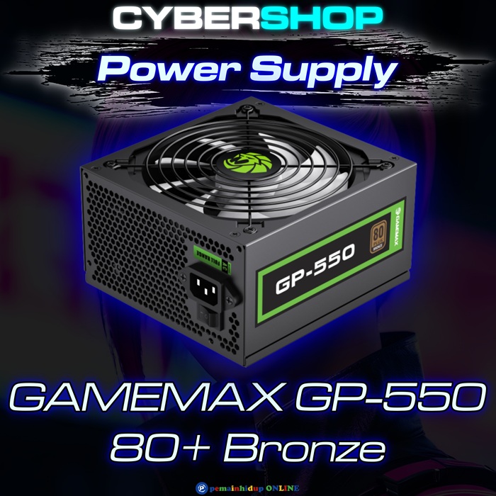 Gamemax GP550 80+ Bronze PSU