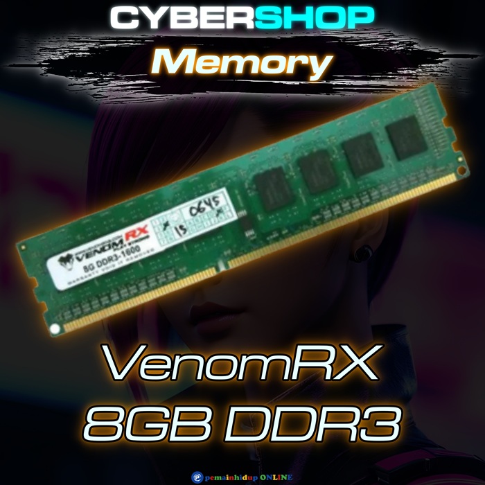 VenomRX 8GB DDR3 1600Mhz