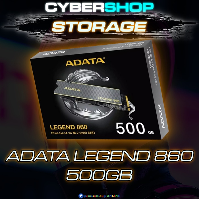 ADATA LEGEND 860 500GB M.2 NVME